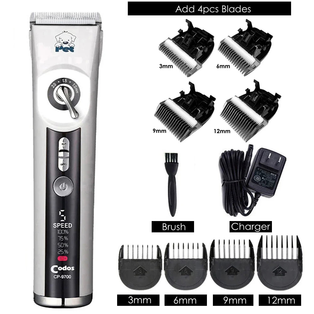 Codos Cp9700 Dog Clippers – 8 Colors