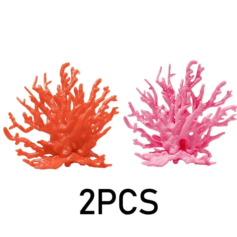 Resin Fake Coral Aquarium Decoration for Water Plant