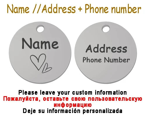 Personalized Pet Cat Dog Name Collar - ProPawPet.com