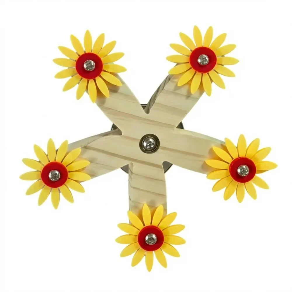 Bite-resistant Wooden Parrots Ferris Wheel Wear Resistant
