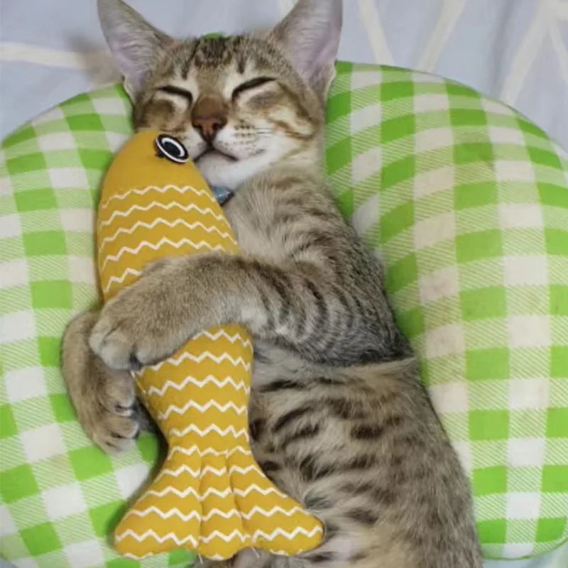 Cat Toys Fish Interactive Cat Toy Cat Chew - ProPawPet.com