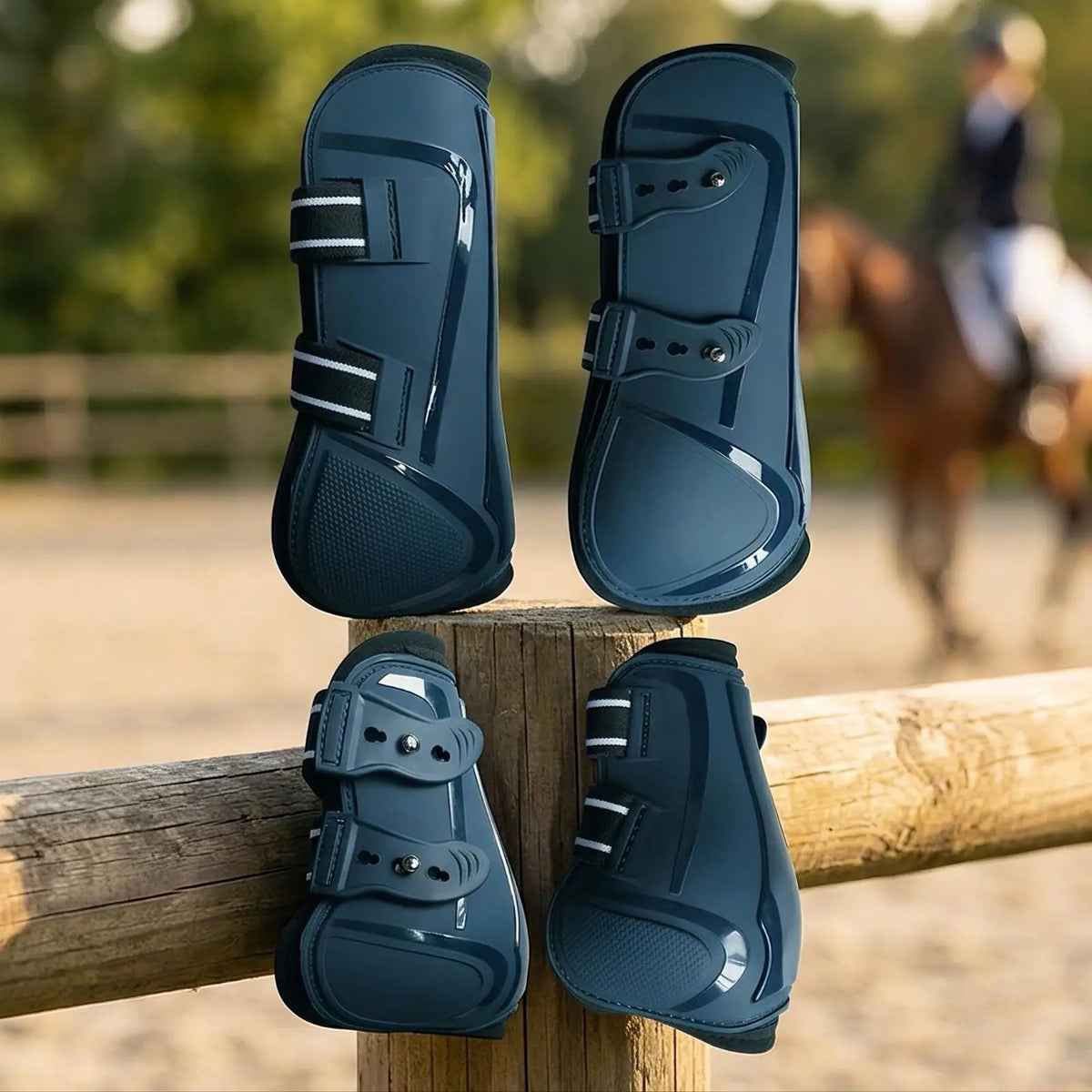 Horse Leg Protection Boots with PU Shell and - ProPawPet.com