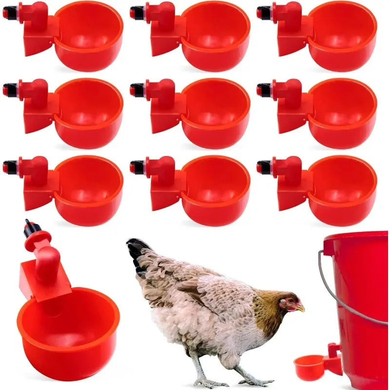 10/20 Pcs Chicken Drinking Bowl Poultry - ProPawPet.com