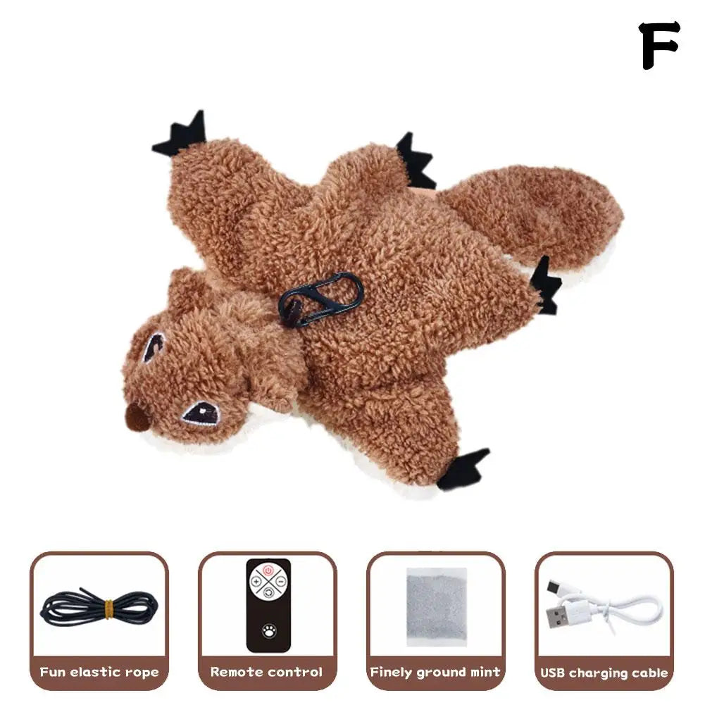 Plush Flappy Bird Interactive Cat Plaything