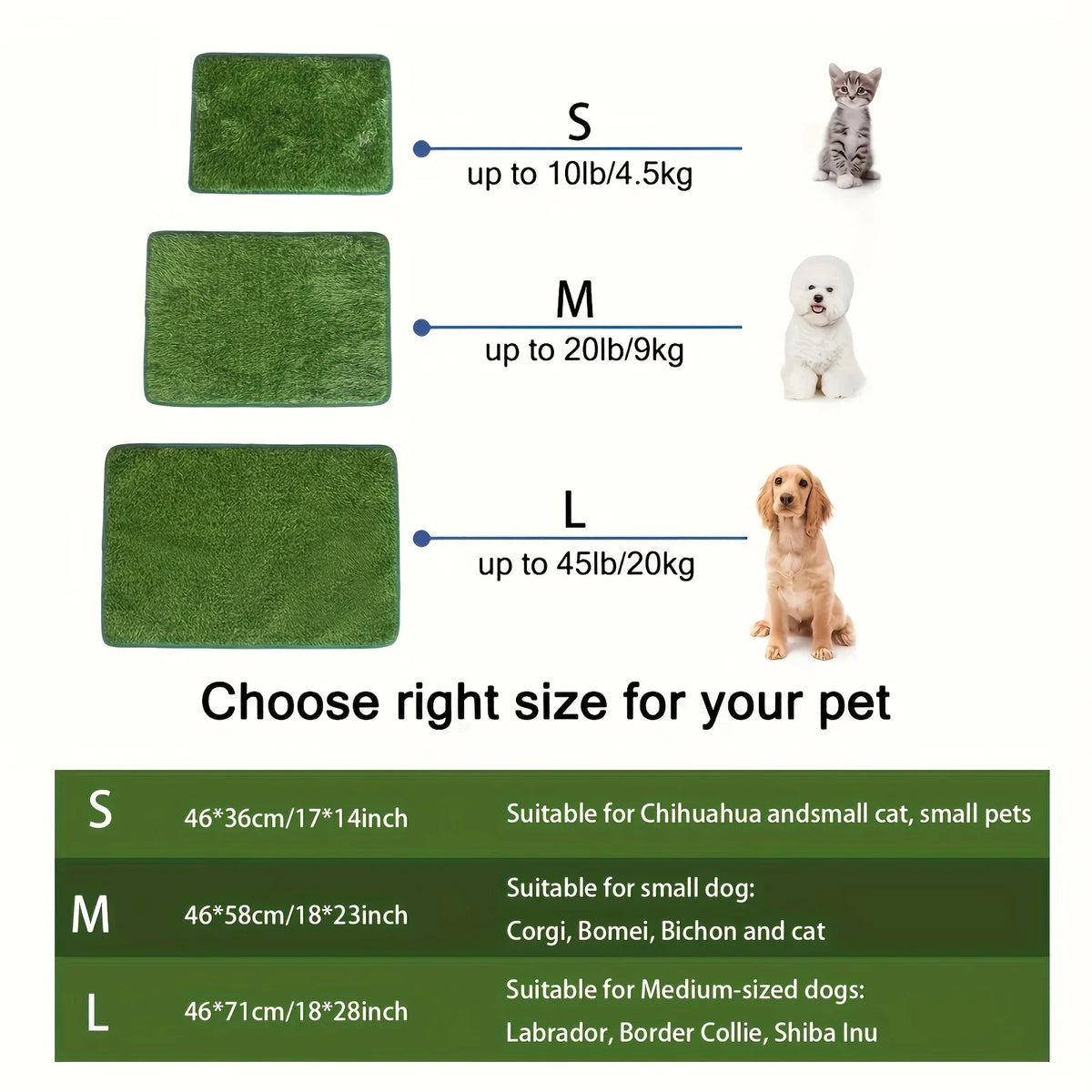 FUKUCHONG Washable Artificial Grass Dog - ProPawPet.com