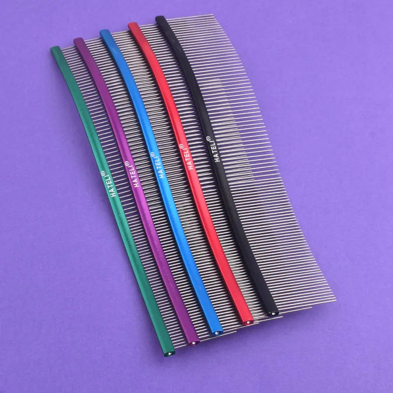 22cm Pet S Type Comb Professional Stainless - ProPawPet.com