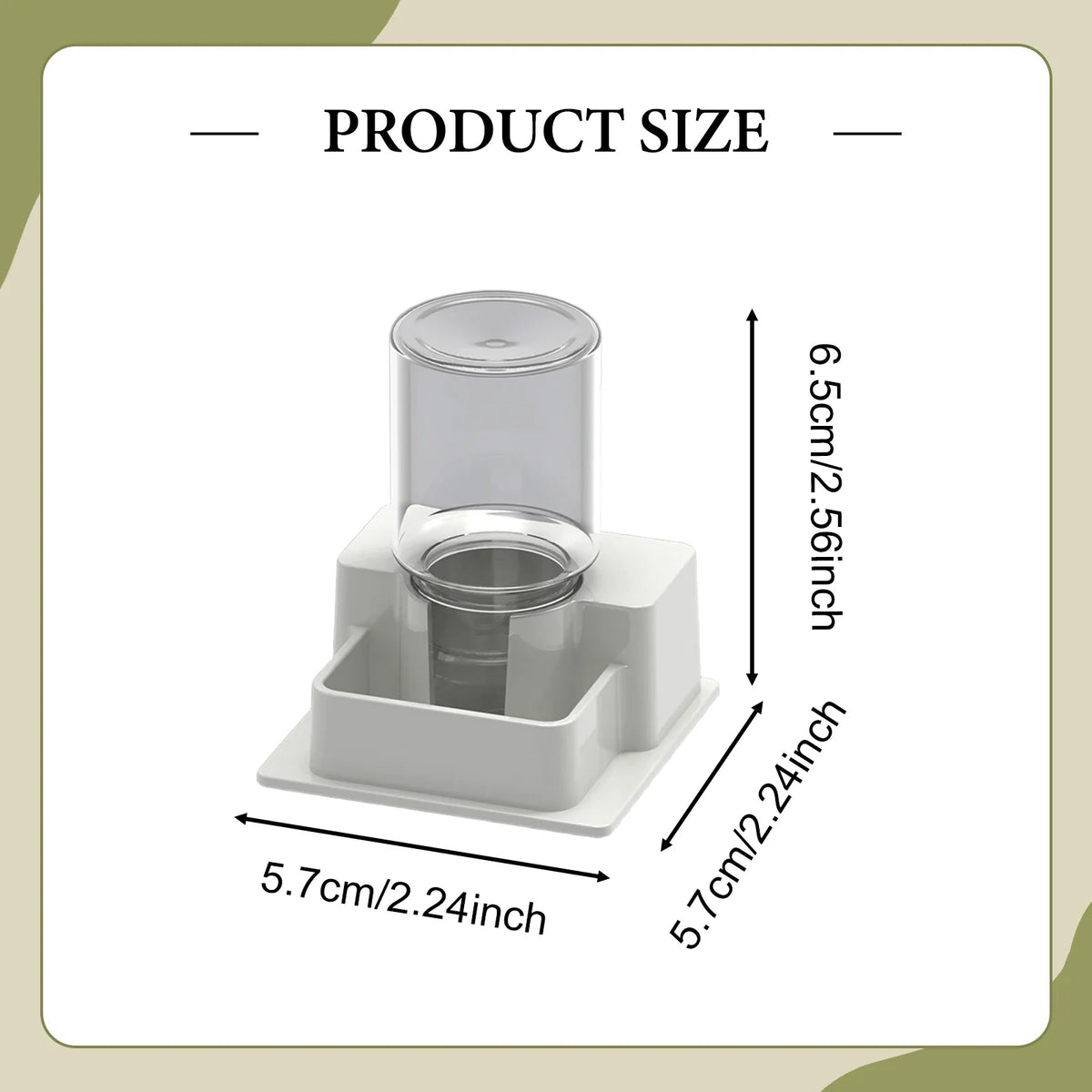 Automatic Reptile Water Dish Reusable Container – 8 Colors