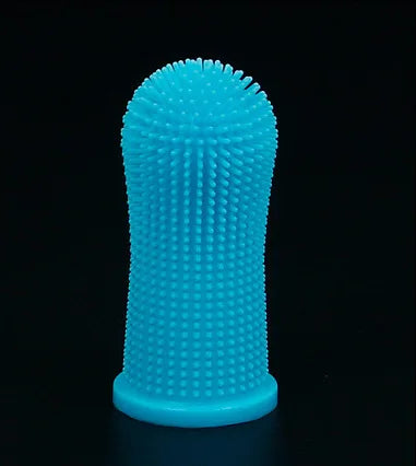 Pet Finger Toothbrush Dog & Cat Teeth Cleaning Grooming Brush