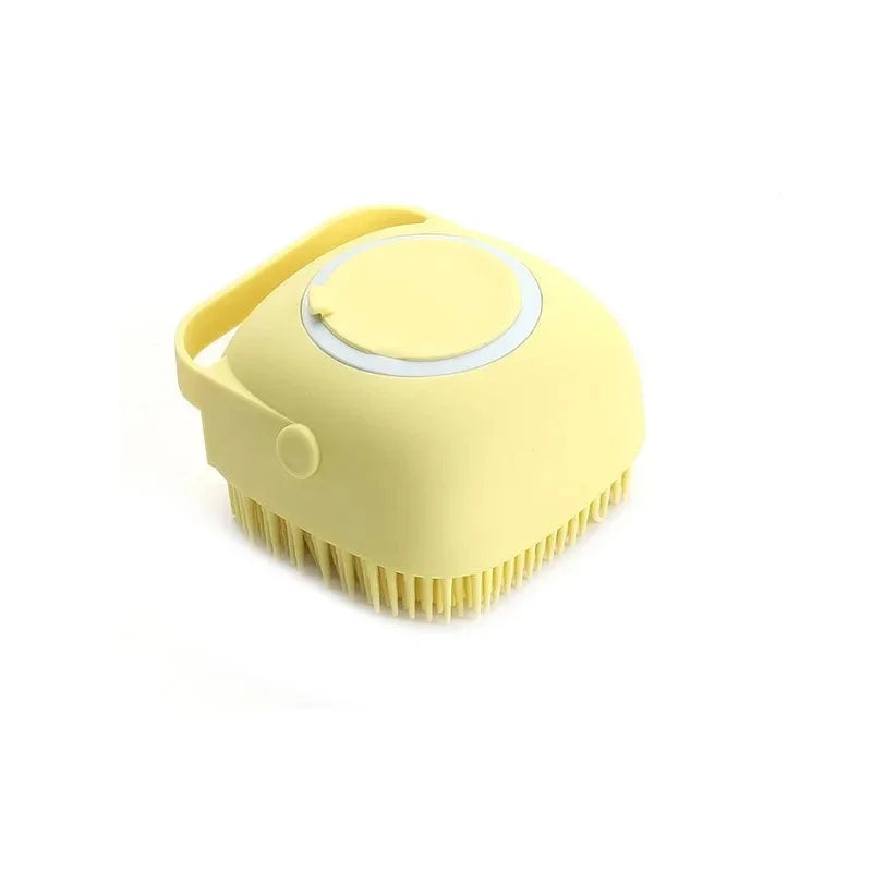 Pet Bathing Brush Soft Silicone Massager Shower Gel – Dog Supplies