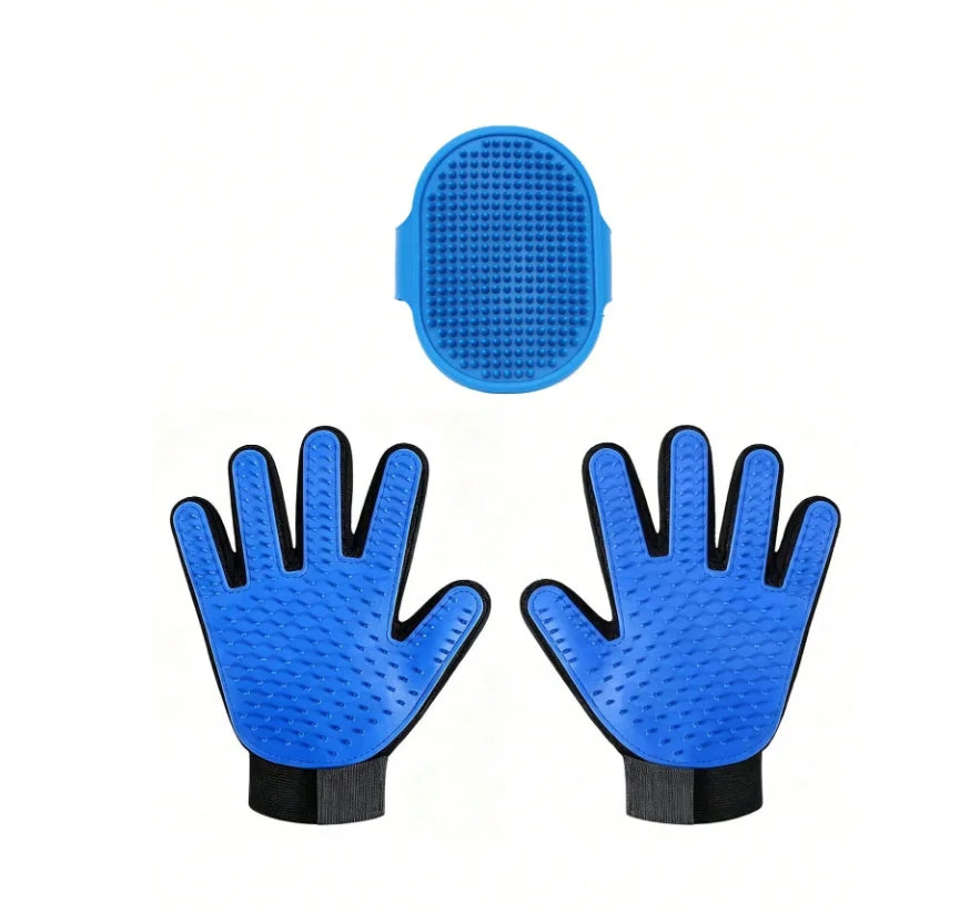Pet Grooming Kit Hair Remover Glove – Dog Supplies