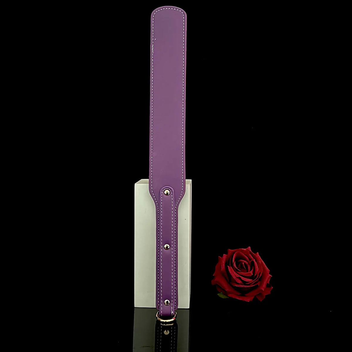 43cm PU Leather Punk Rivet Horse Whip – Whips, Crops & Spurs