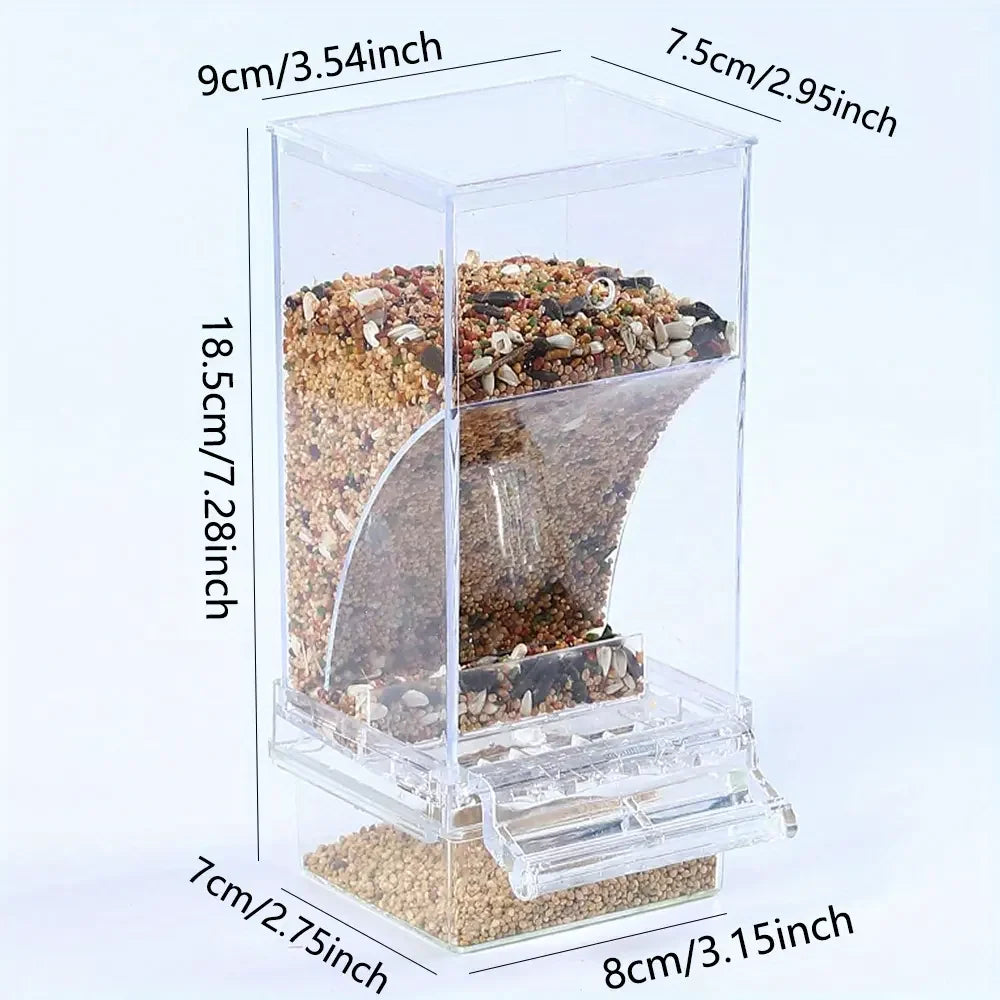 Automatic Parrot Bird Feeder Spill Proof - ProPawPet.com