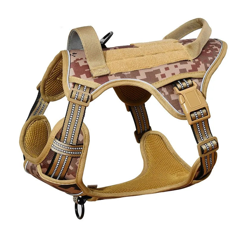 Dog Tactical Harness Vest Pet Dog Harness - ProPawPet.com