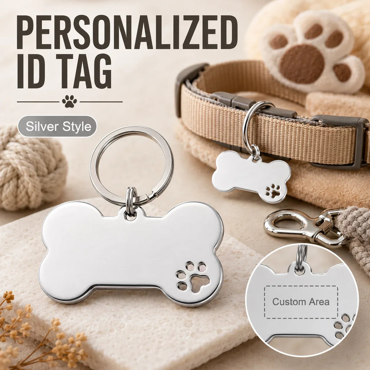 Custom Name Dog Tags Double-sided - ProPawPet.com