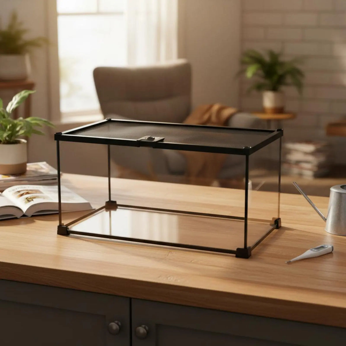 Glass Amphibian Terrarium Anti-Security - ProPawPet.com