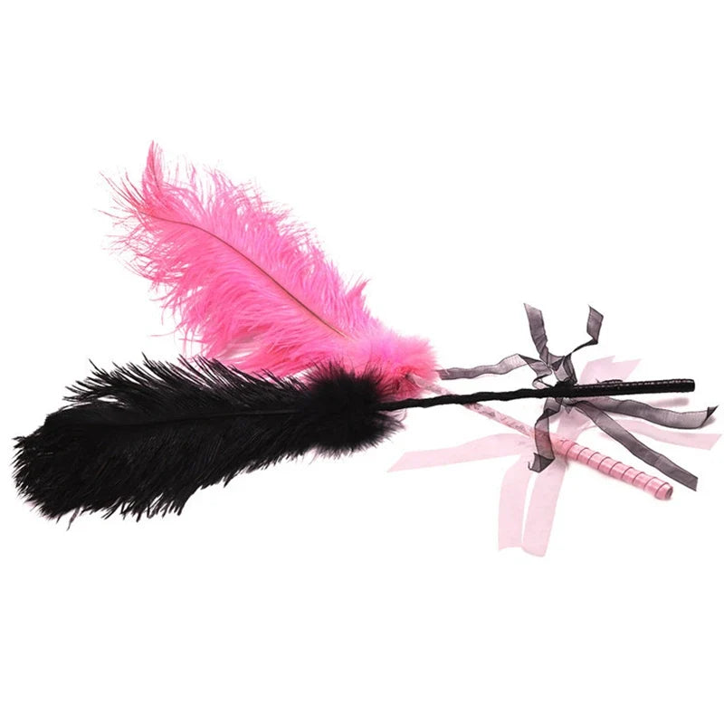 50CM Feather Spanking Paddle Horse Whip fo - ProPawPet.com