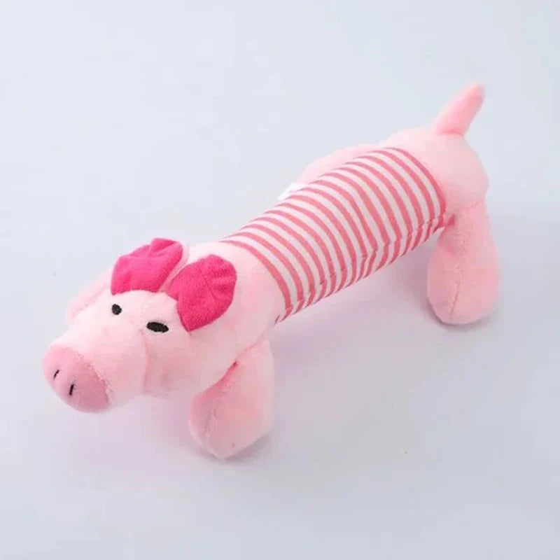 Molar Dog Plaything Plush Supplies Fit for All Puppy Pet Squeak Chew, Durable