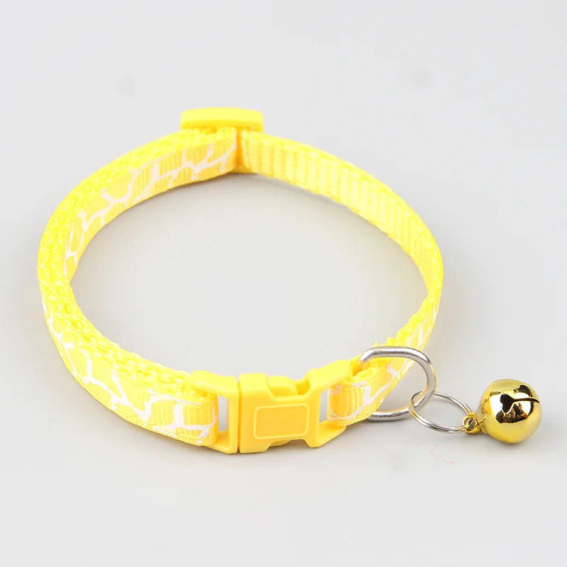 Cat Collar Colorful Cartoon Print Cats Puppy - ProPawPet.com