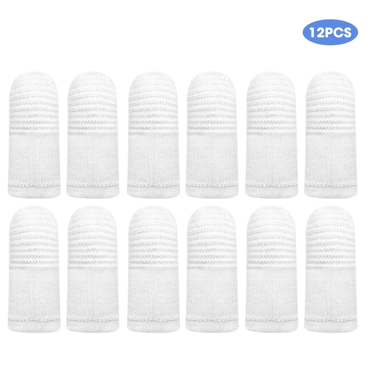 12 Pet Two-finger Brushing Finger Cots Remove Tartar Cochlear