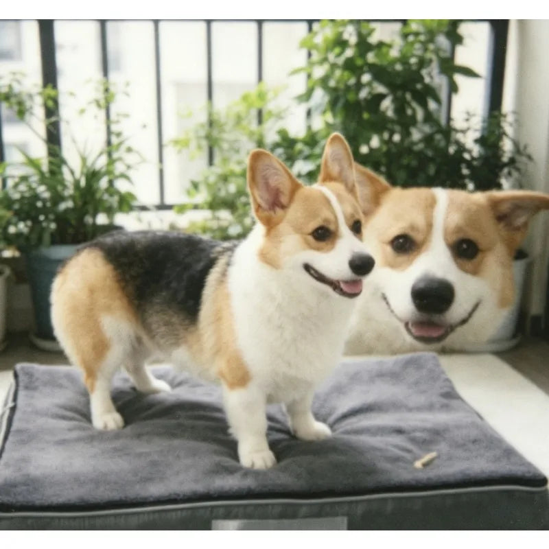 Washable Memory Foam Dog Mattress with - ProPawPet.com