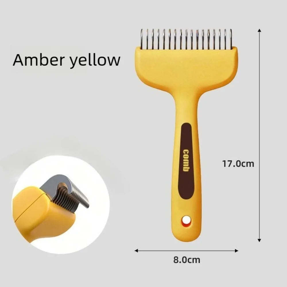 Professional 2IN1 Undercoat Rake and Grooming Brush – Dog Supplies