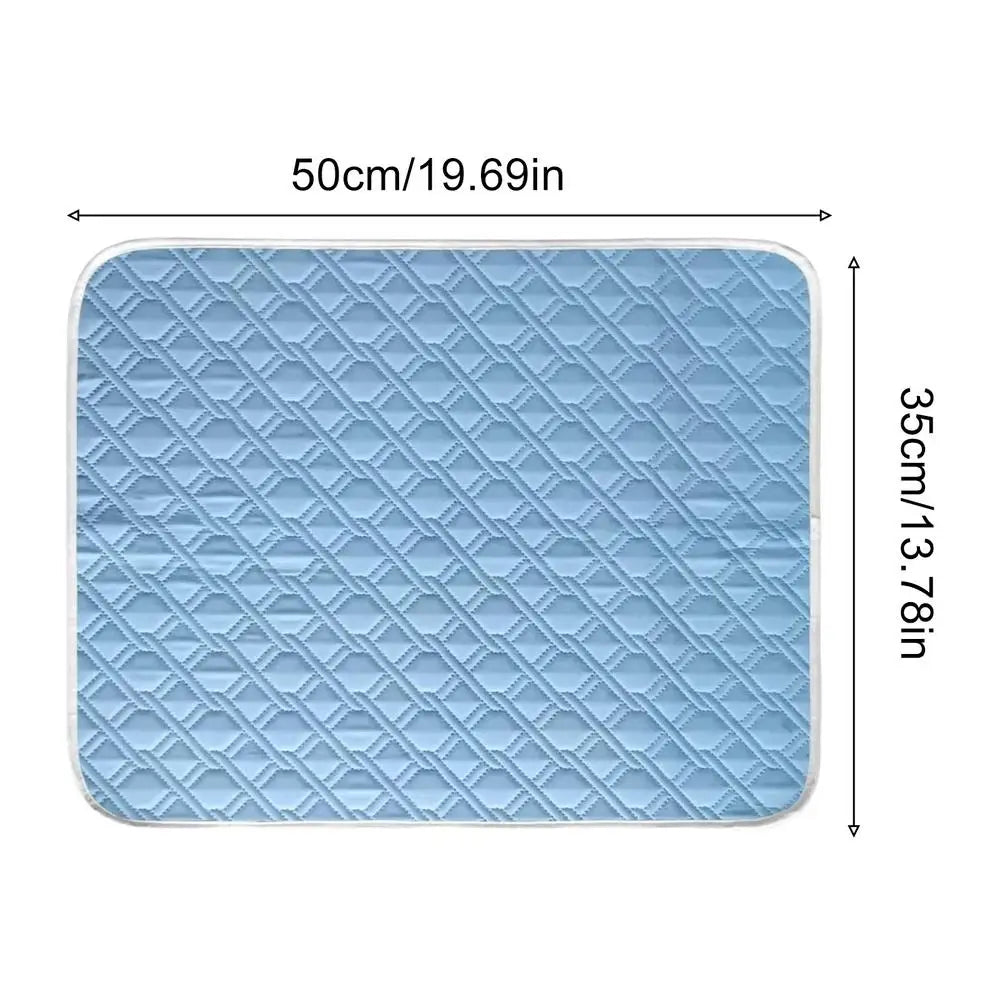 Washable Dog Mat Cooling Summer Pad for Cat Blanket – 2 Colors