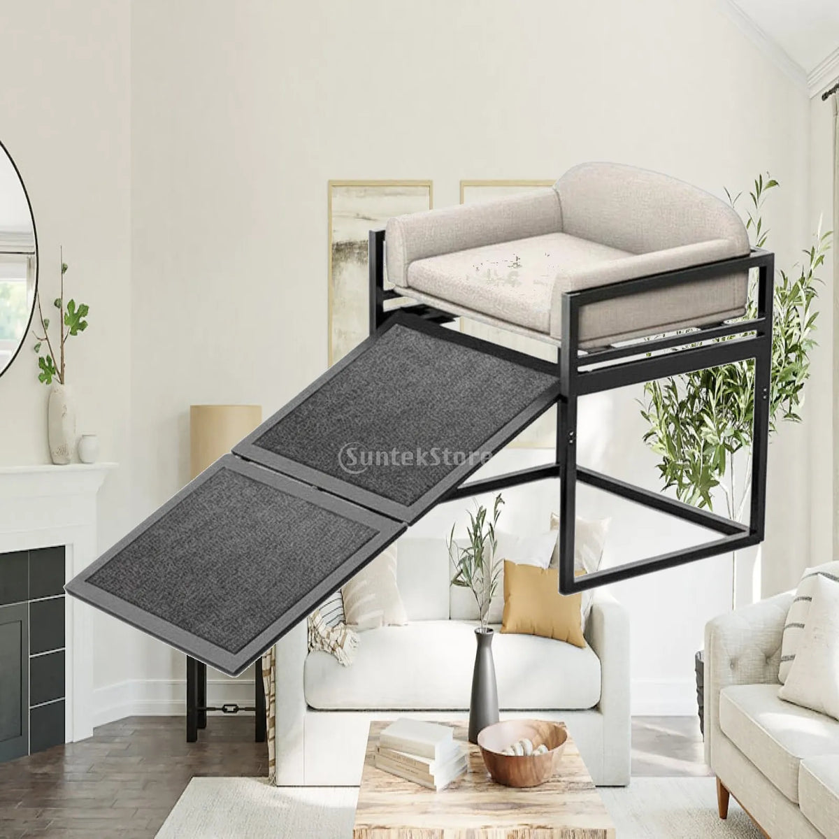 Fixed Resting Seat Elevated Pet Sofa Bed - ProPawPet.com