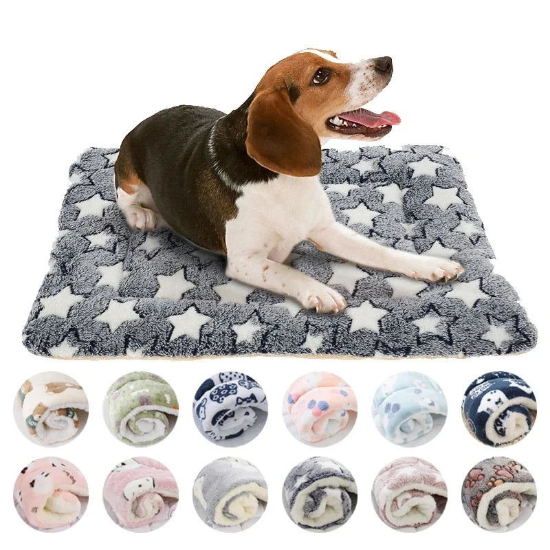 Flannel Pet Sleeping Mat Dog Bed Cat Litter - ProPawPet.com