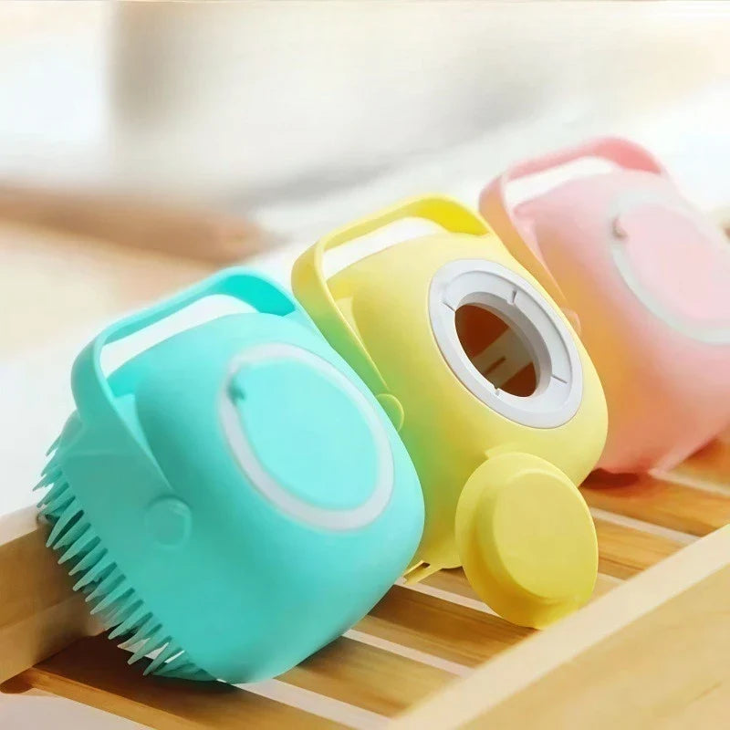 Pet Bathing Brush Soft Silicone Massager - ProPawPet.com