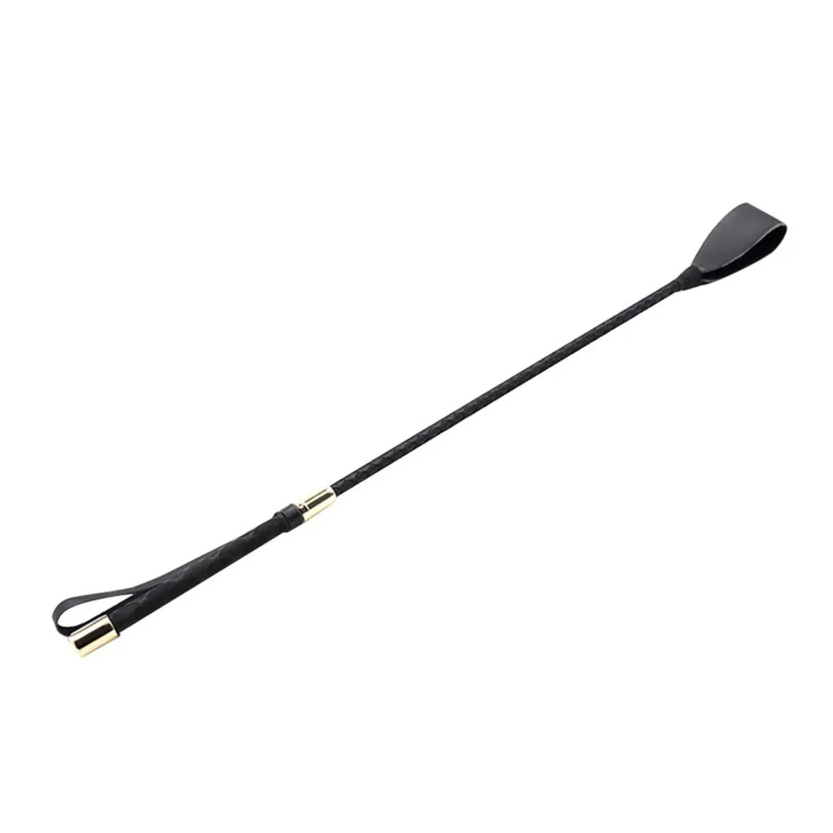45 54cm Riding Equestrian Whip Training PU Leather Lash Anti, Non-Slip