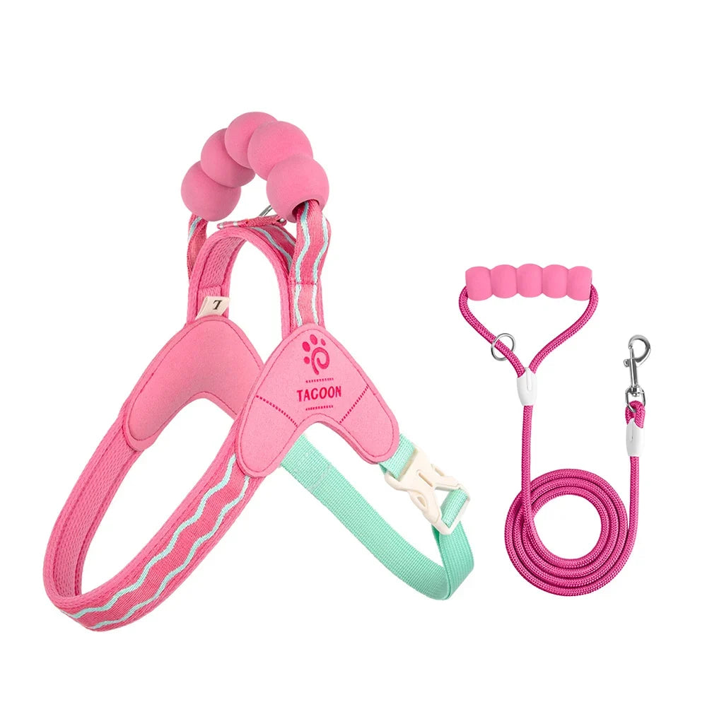 Dog Harness Set Step-In No-Pull Easy Escape - ProPawPet.com