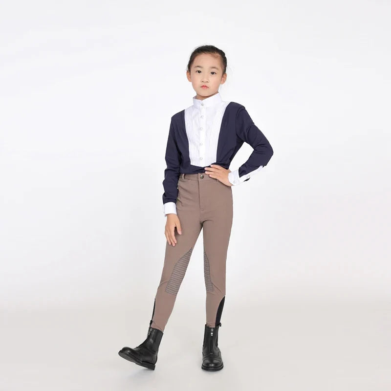 Children Half Silicone Horse Riding Pants - ProPawPet.com