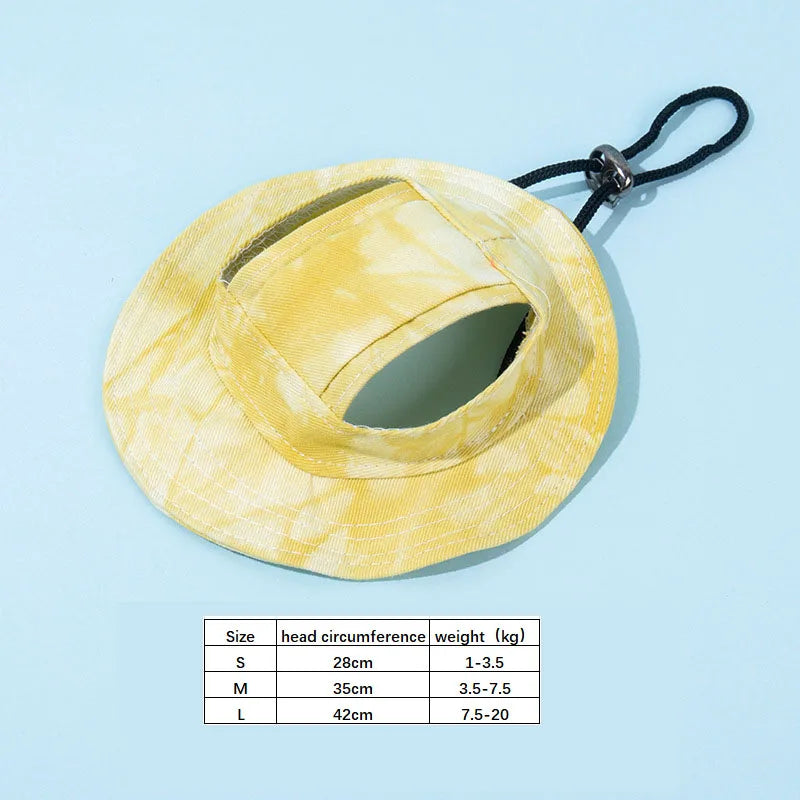 Pets Hat with Ear Holes Adjustable Baseball - ProPawPet.com