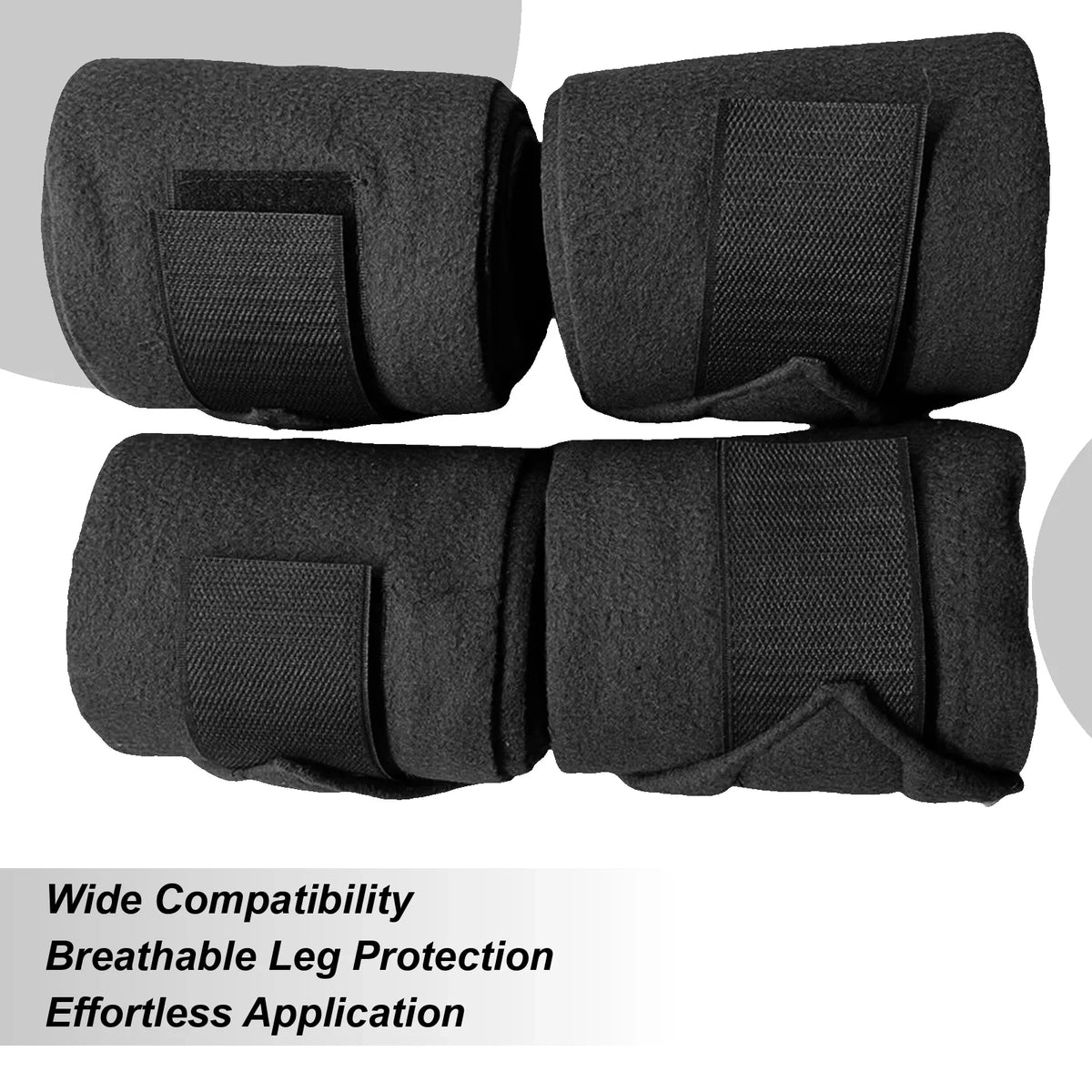 Horse Bandages for Legs 4 Pieces Horse Front - ProPawPet.com