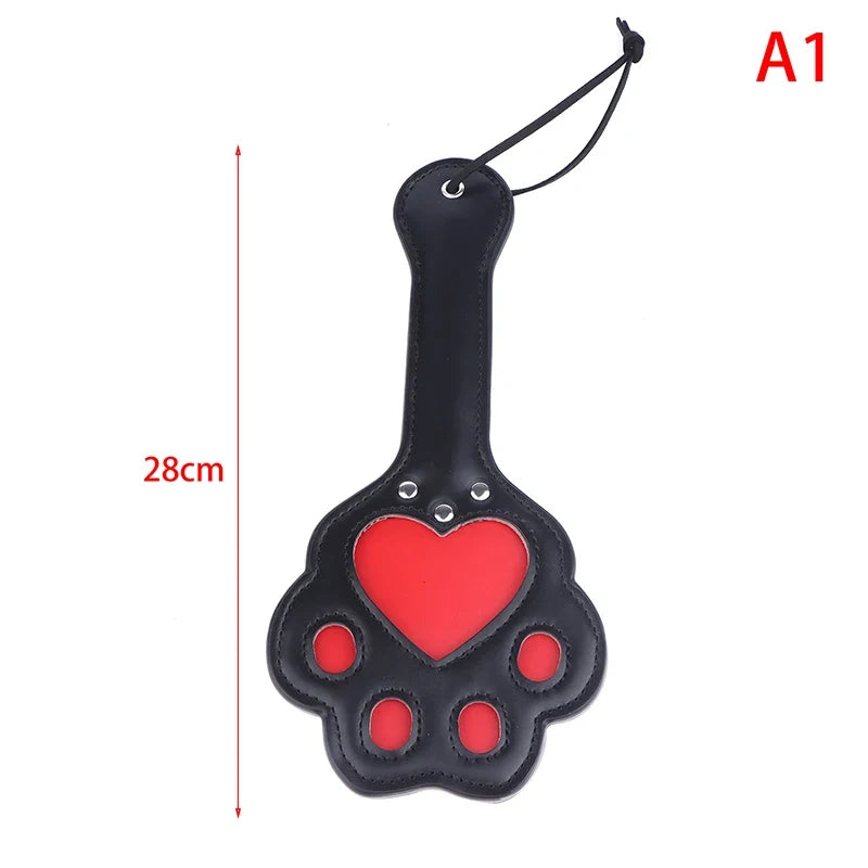PU Leather Horse Crop Soft Anti-slip Handle Riding Paddle – 7 Colors