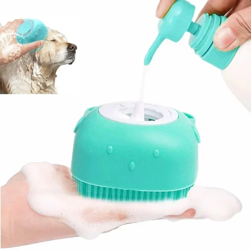 Pet Bathing Brush Soft Silicone Massager - ProPawPet.com