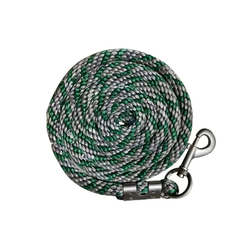 2m Long Thick Horse Rope with Nickel Zinc Alloy Large Hook – 5 Colors
