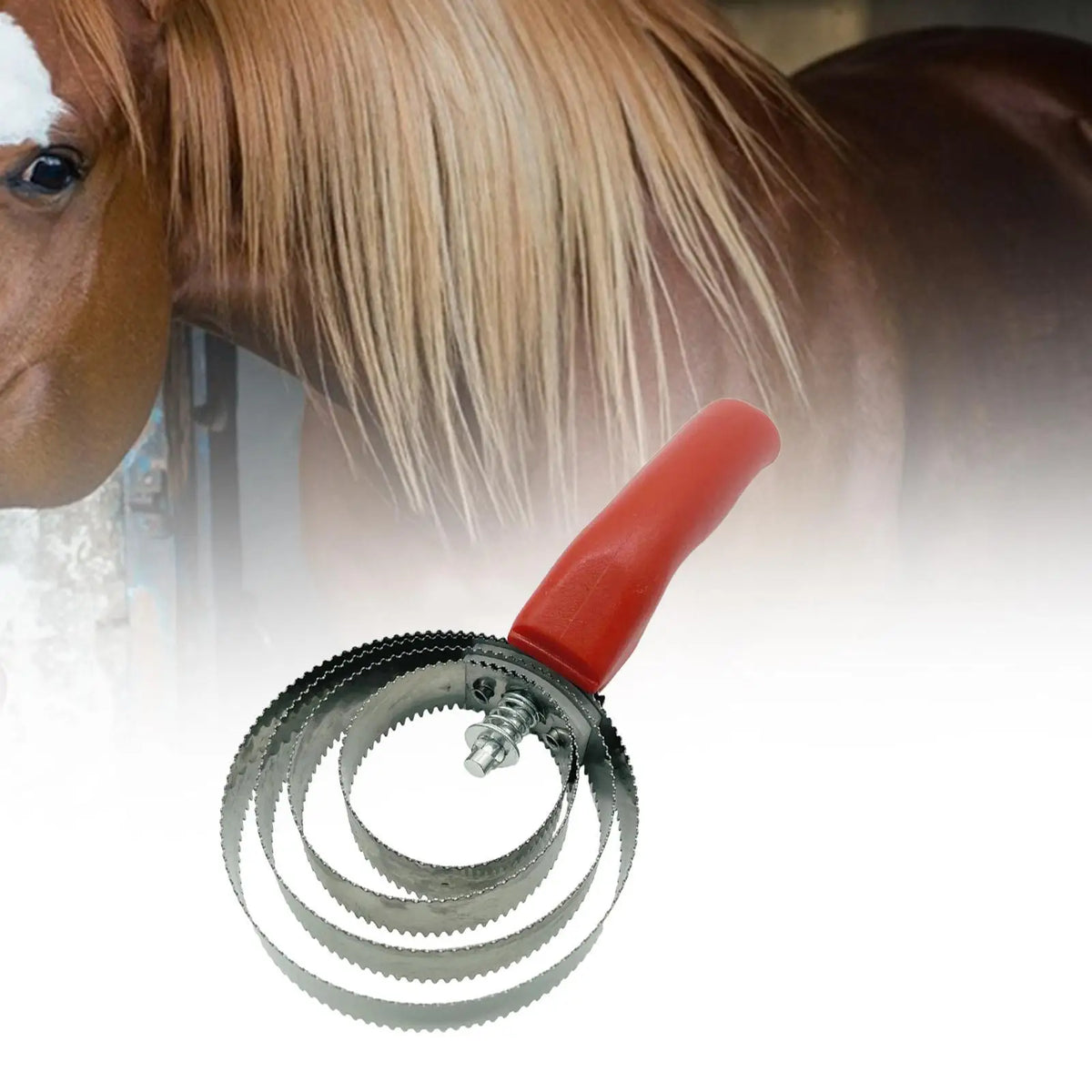 Horse Comb Double Sided Metal Curry Grooming Brush – 3 Colors