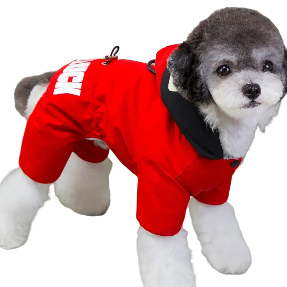 Waterproof Pet Jumpsuits Winter Fleece Dog - ProPawPet.com