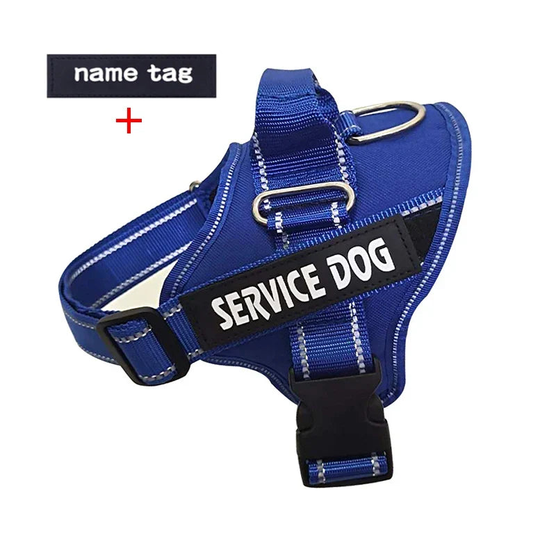 Nylon Dog Harness Personalized Reflective - ProPawPet.com