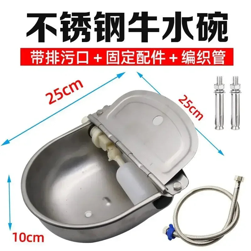 Stainless Steel Automatic Water Dispenser, - ProPawPet.com