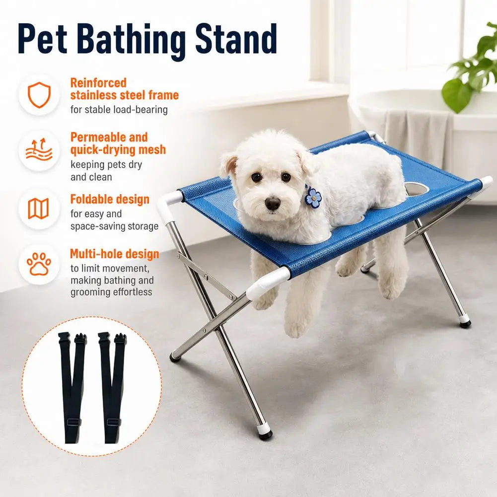 Foldable Pet Grooming Hammock Stand For - ProPawPet.com