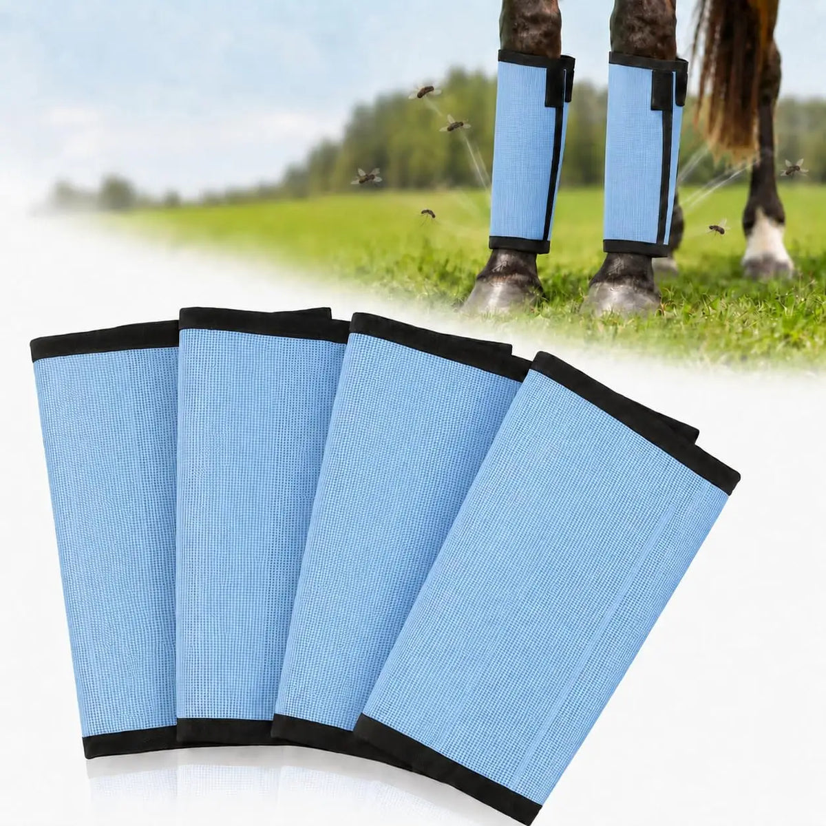 Fly Boots for Horses Set of 4 Breathable - ProPawPet.com