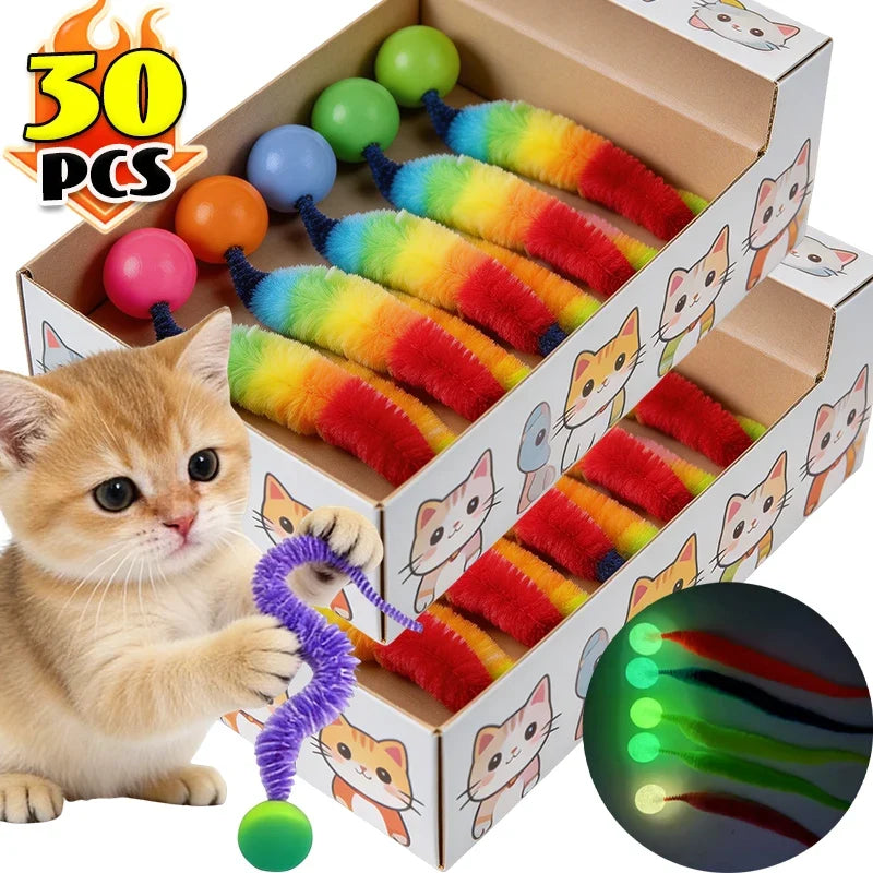 Cat Interactive Toys Cat Twisted Worm - ProPawPet.com