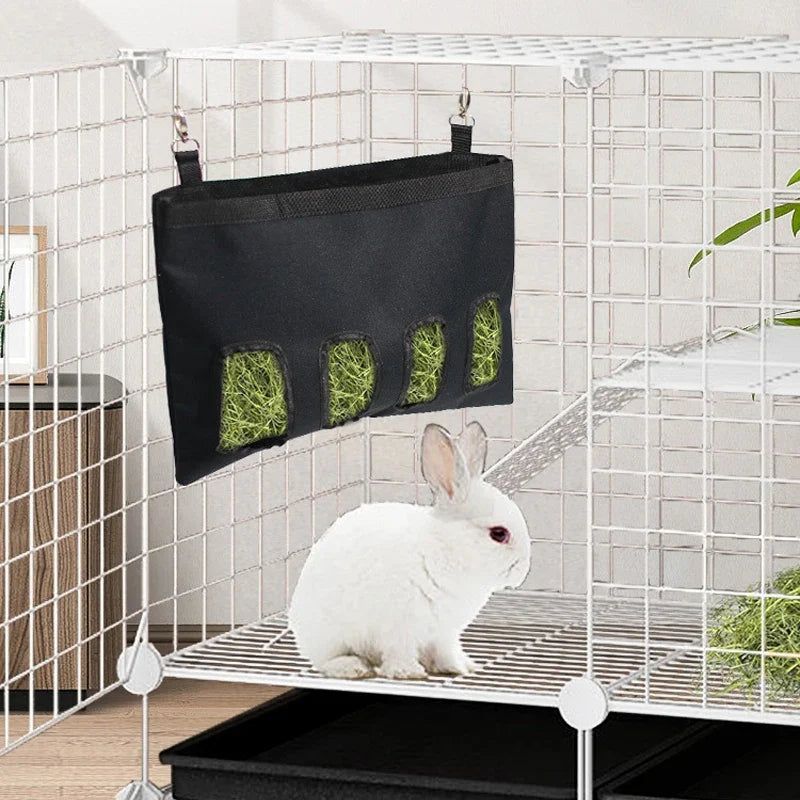 Rabbit Hay Bag Hanging Pouch Feeder Holder - ProPawPet.com