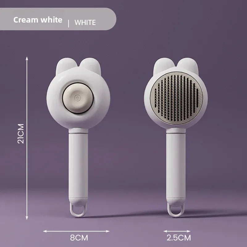 Cute Pet Hair Comb Grooming Anti‑slip Brush – Dog Supplies