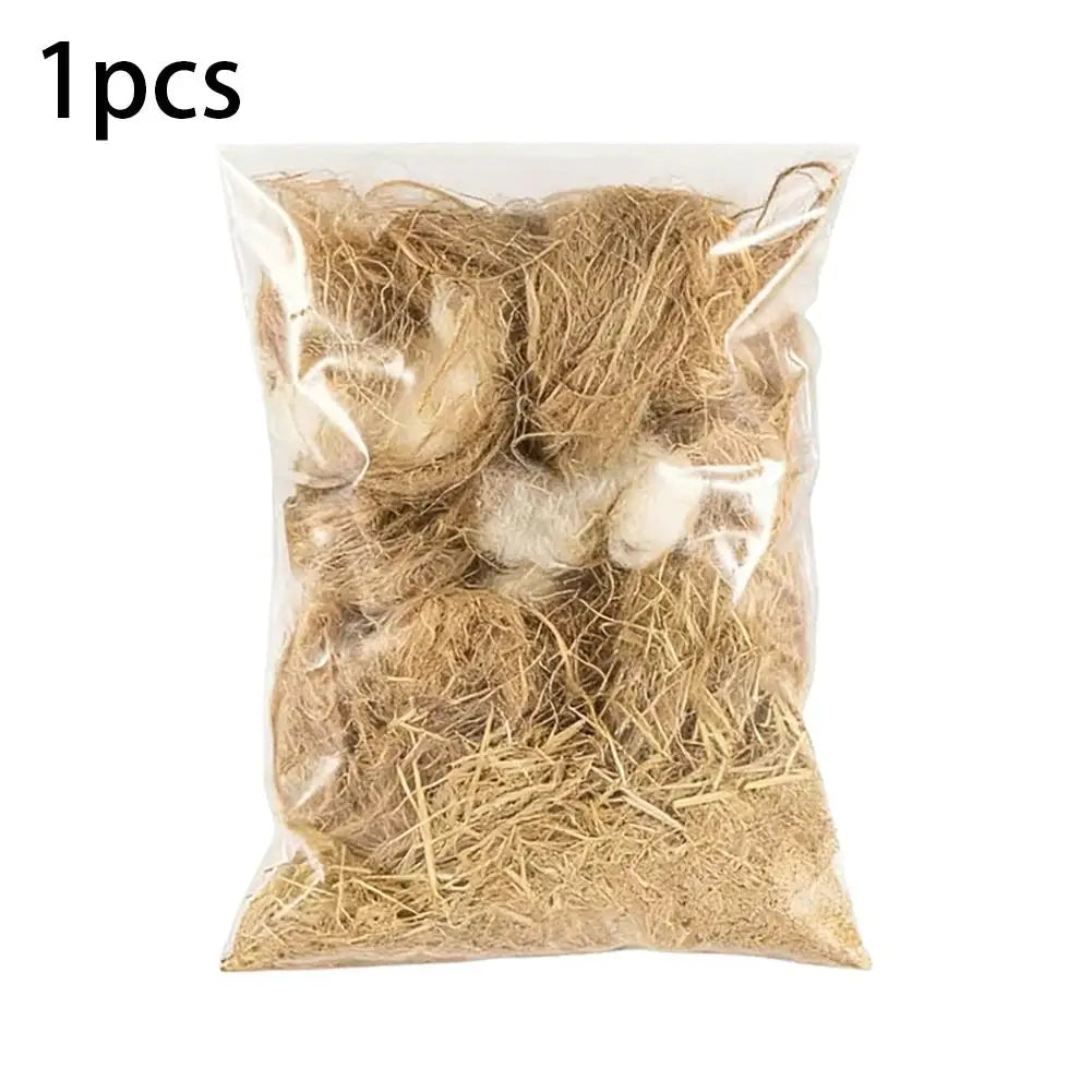 Bird Nesting Fiber Jute Blend Natural Enclosure