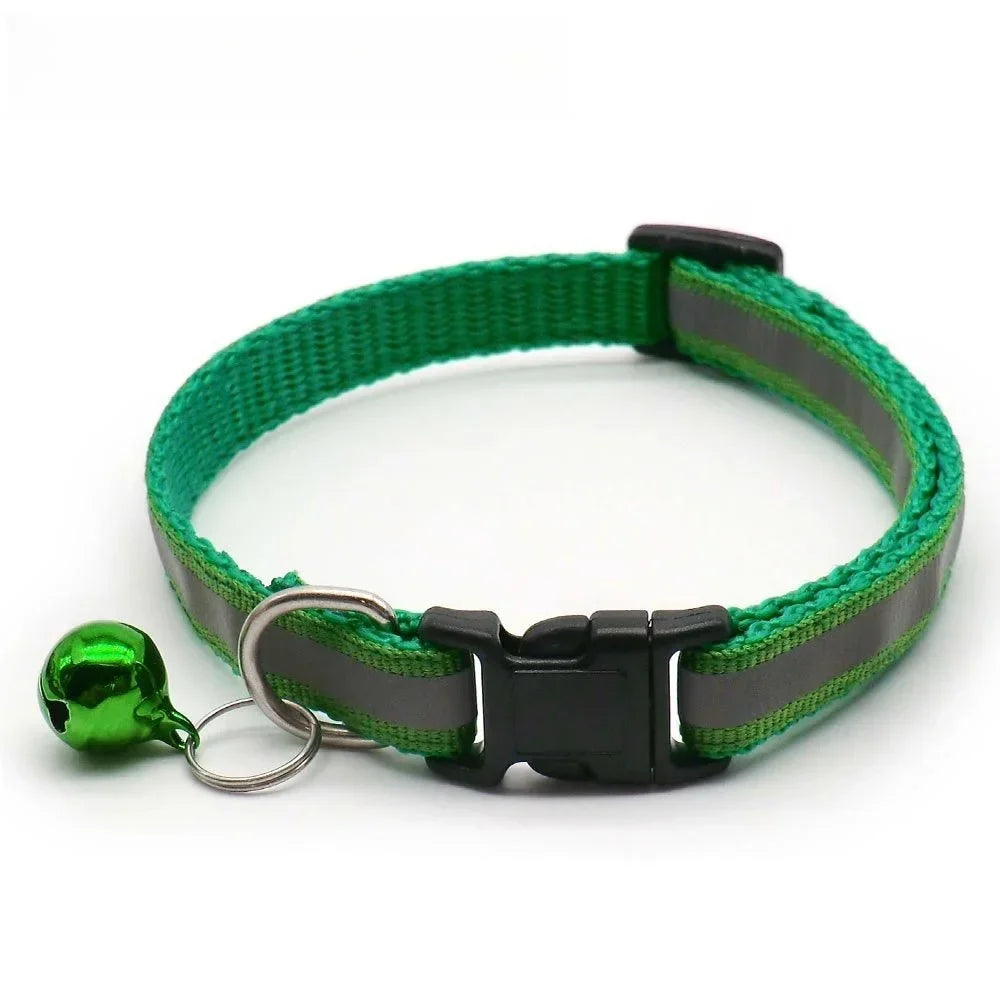 Pack 12 Colors Reflective Adjustable Cats – Cat Supplies