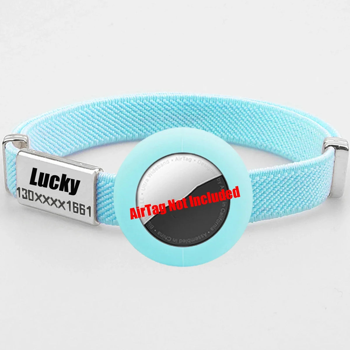 Airtag Cat Collar Elastic Customized Name Tag – Cat Supplies
