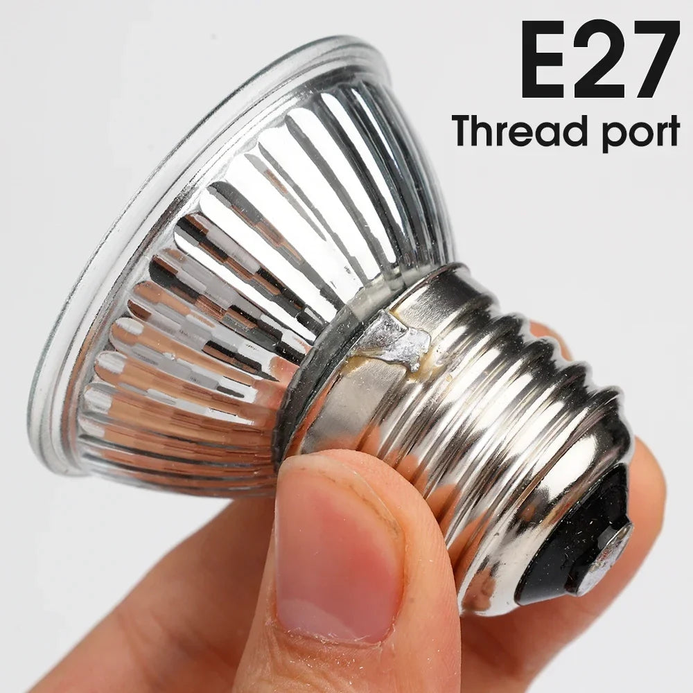 5/1Pc Tortoise Lizard Basking Lamp 25W 50W - ProPawPet.com